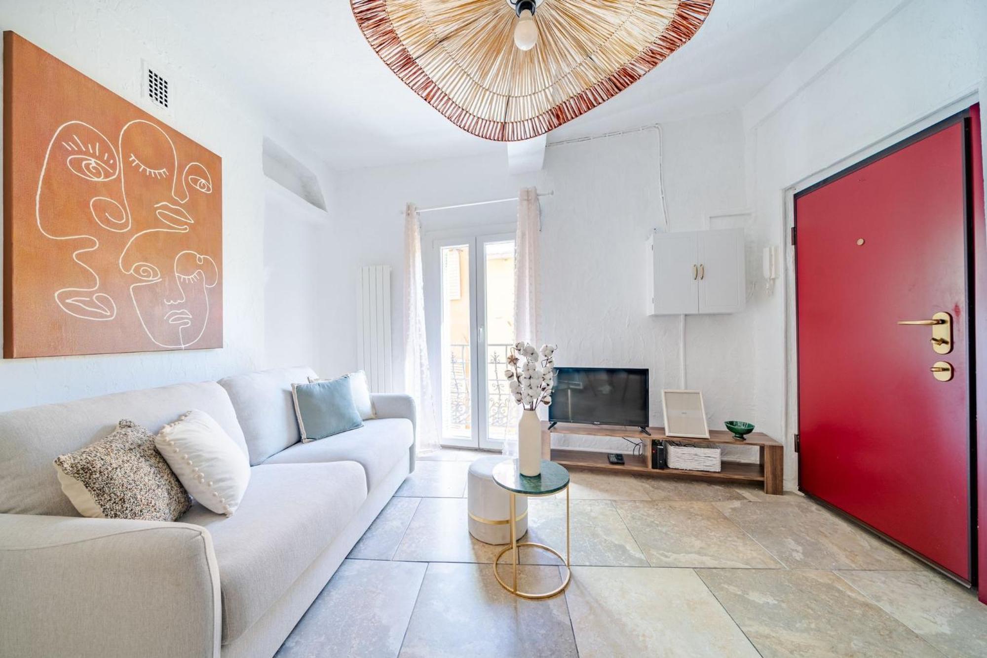 Charmant Appartement 2P Au Coeur Du Vieux Nizza Esterno foto